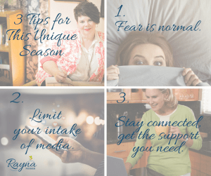 3 Tips for this Unique Season